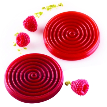 MOULE SILIKOMART PROFESSIONNEL 6 TOURBILLONS